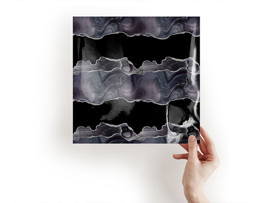 Black Spinel Gemstone Films Craft Sheets