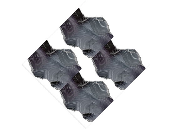 Obsidian Tears Gemstone Vinyl Wrap Pattern