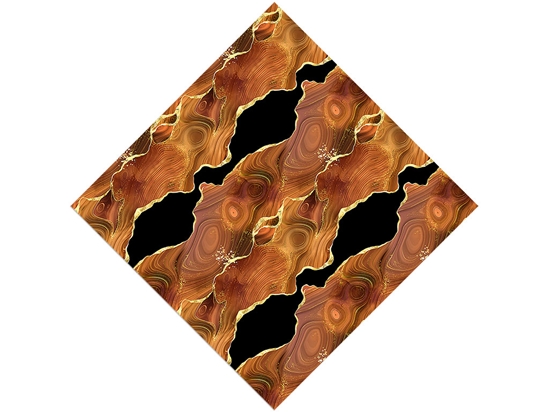 Paprika Swirls Gemstone Vinyl Wrap Pattern