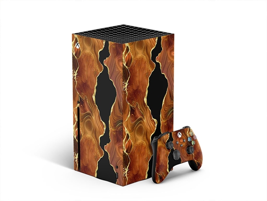 Paprika Swirls Gemstone Films XBOX DIY Decal