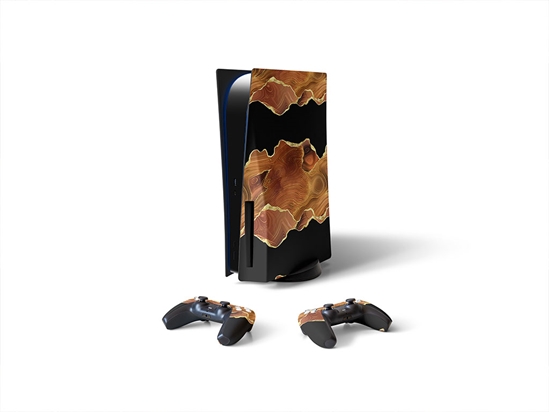 Roaring Fire Gemstone Films Sony PS5 DIY Skin