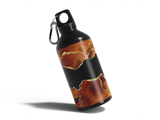 Roaring Fire Gemstone Films Water Bottle DIY Stickers