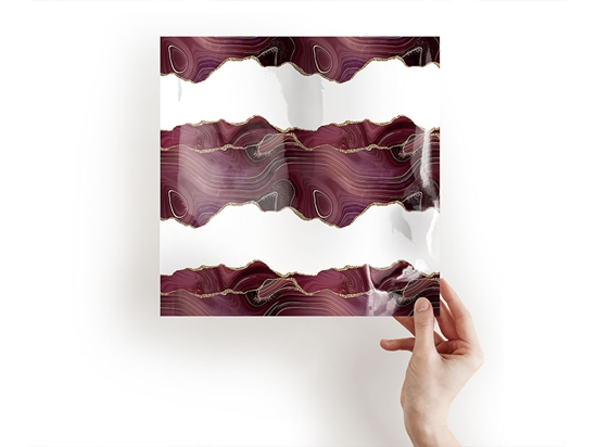 Burgundy Lip Gemstone Films Craft Sheets