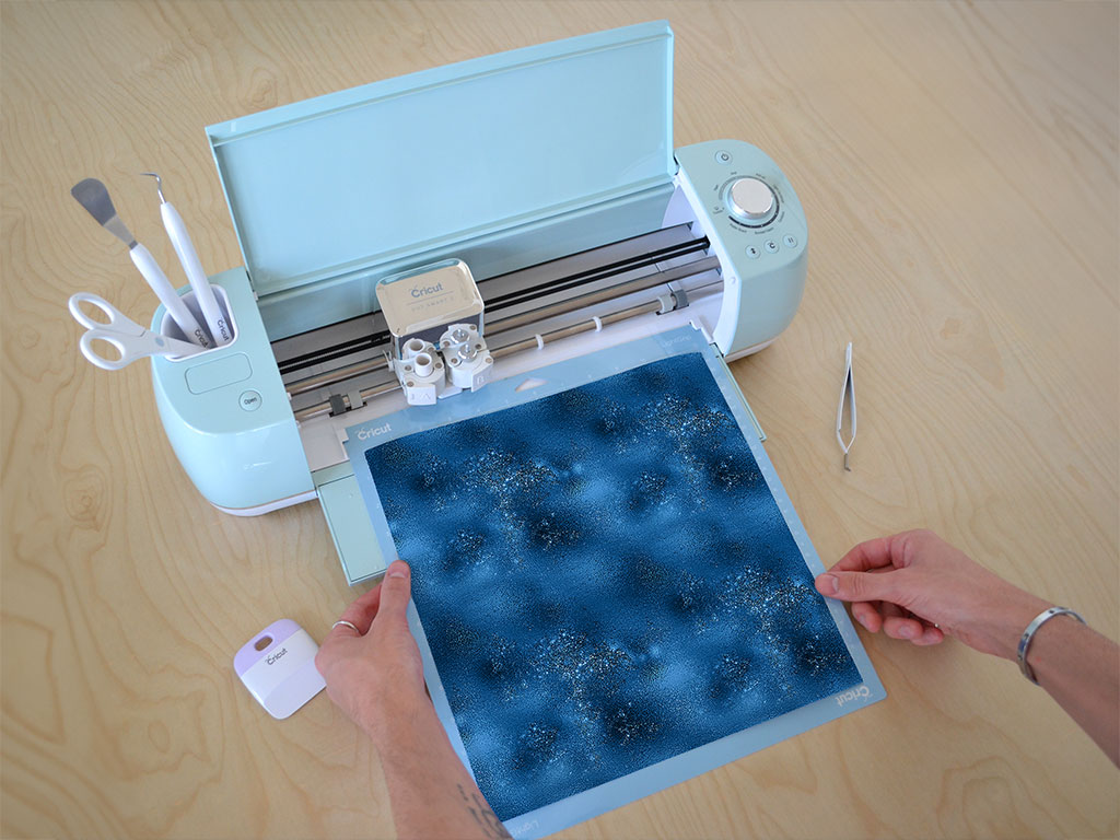 Blue Belle Gemstone Films Cricut Compatible Vinyl