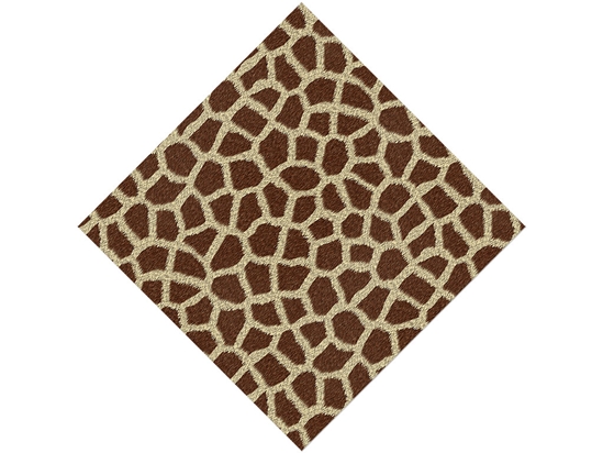 Cyber Tarangire Giraffe Vinyl Wrap Pattern