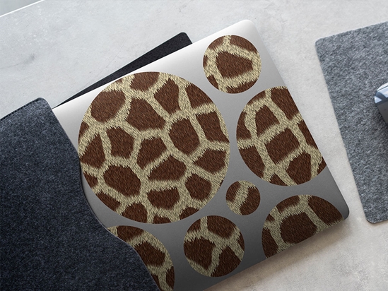 Cyber TarangireGiraffe Animal Print DIY Laptop Stickers