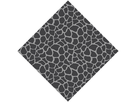 Gray Giraffe Vinyl Wrap Pattern