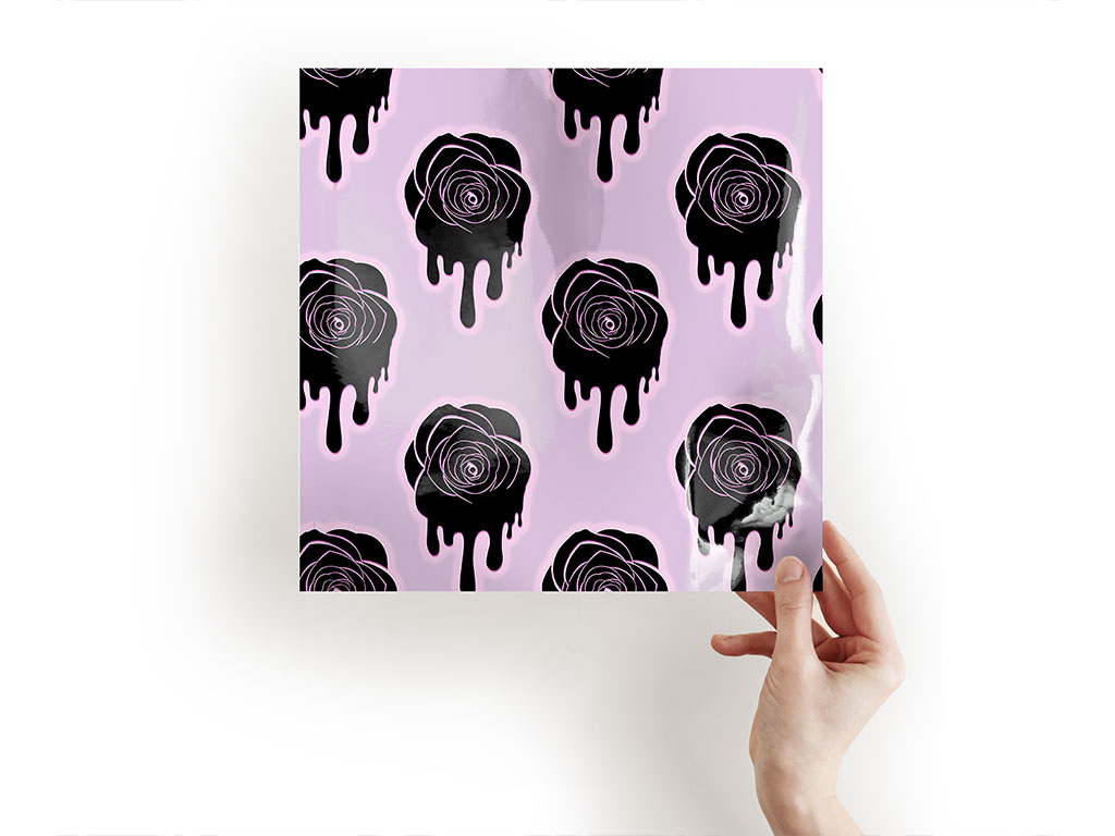 Liquid Rose Gothic Craft Sheets