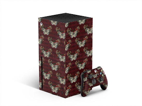 Royal Moths Gothic XBOX DIY Decal