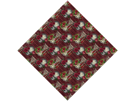 Sunset Timekeepers Gothic Vinyl Wrap Pattern