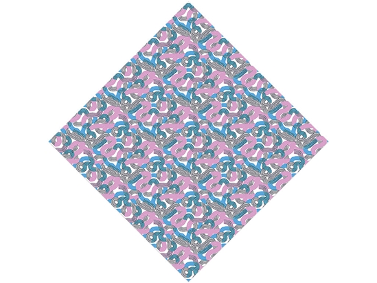 Evil Girl Graffiti Vinyl Wrap Pattern