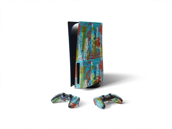 Heaven Spot Graffiti Sony PS5 DIY Skin