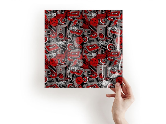 Hip Hop Beats Graffiti Craft Sheets