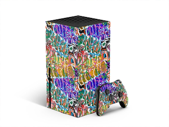 Jet Set Graffiti XBOX DIY Decal