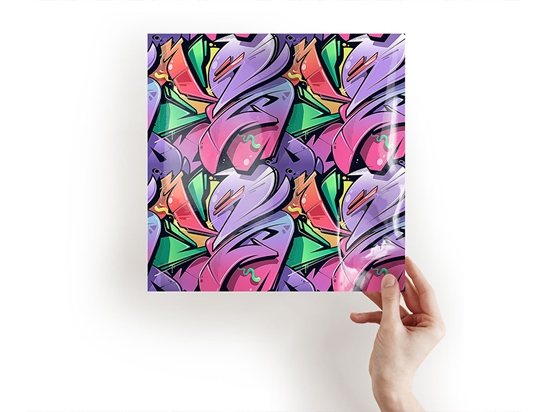 Large Twisted Sister Graffiti Craft Sheets