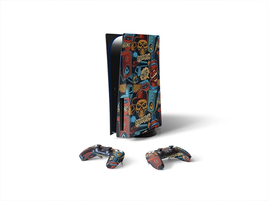 Stomping Ground Graffiti Sony PS5 DIY Skin