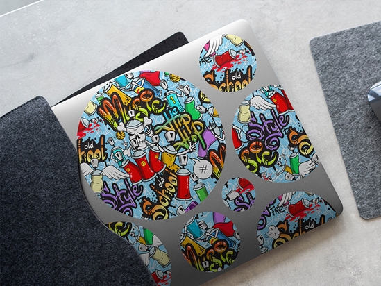 Swift Punition Graffiti DIY Laptop Stickers
