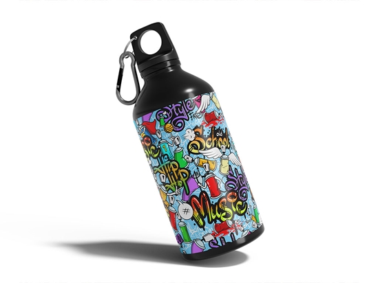 Swift Punition Graffiti Water Bottle DIY Stickers