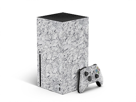 White Marmo Granite Stone XBOX DIY Decal