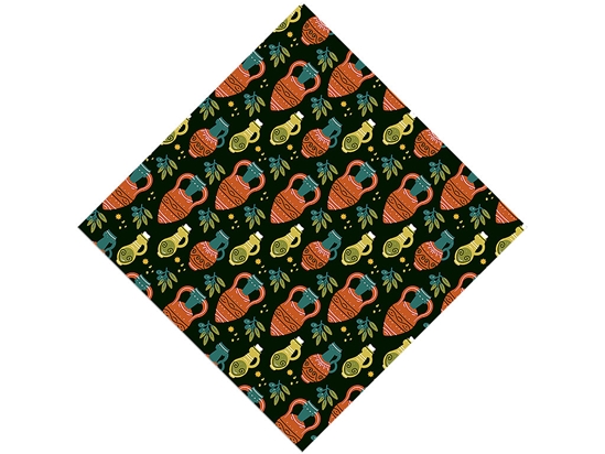 Olive Amphoras Greco Roman Vinyl Wrap Pattern