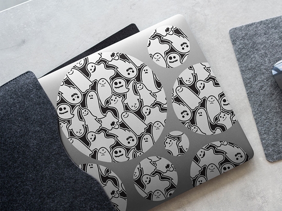 Grinning Ghouls Halloween DIY Laptop Stickers