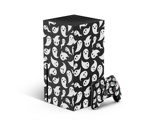 Happy Apparitions Halloween XBOX DIY Decal