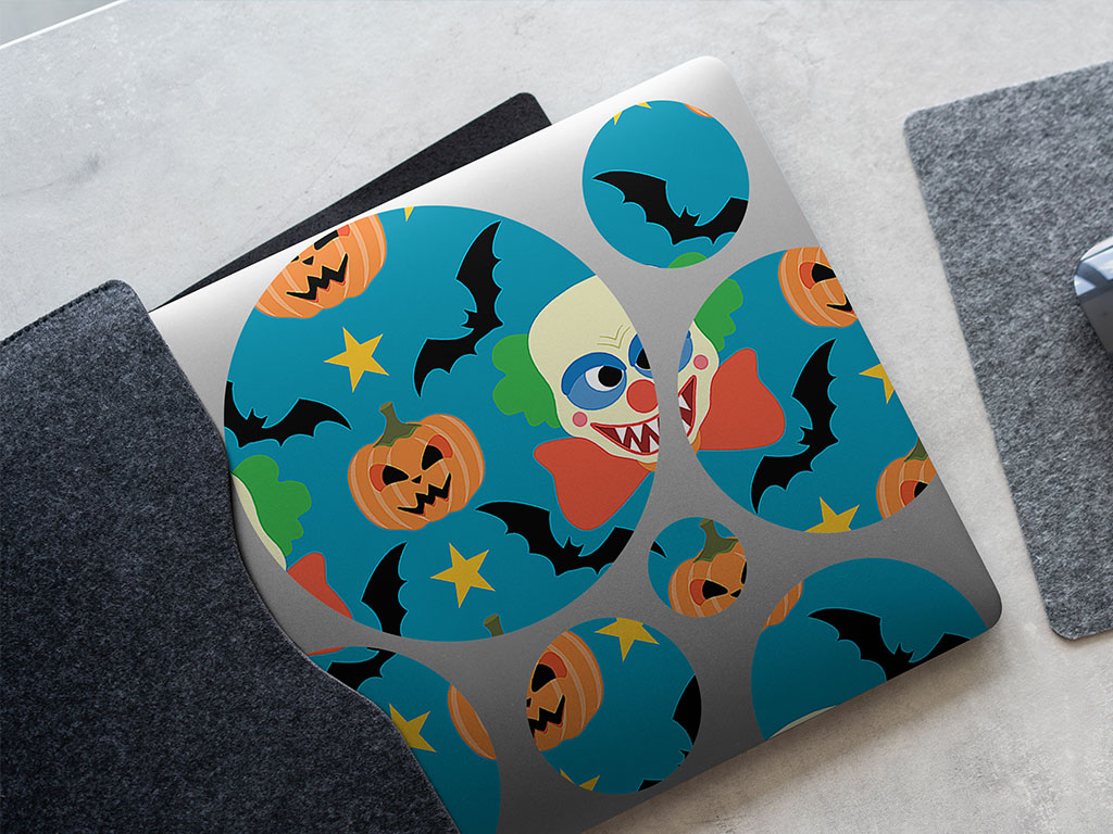 Killer Clowns Halloween DIY Laptop Stickers