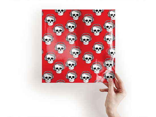 Tuned Out Skull and Bones Craft Sheets