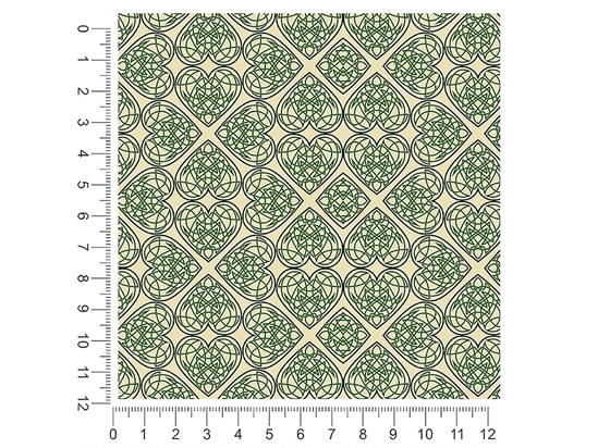 Celtic Agonies Heart 1ft x 1ft Craft Sheets