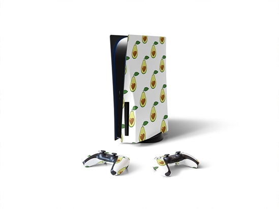 Veggies Only Heart Sony PS5 DIY Skin