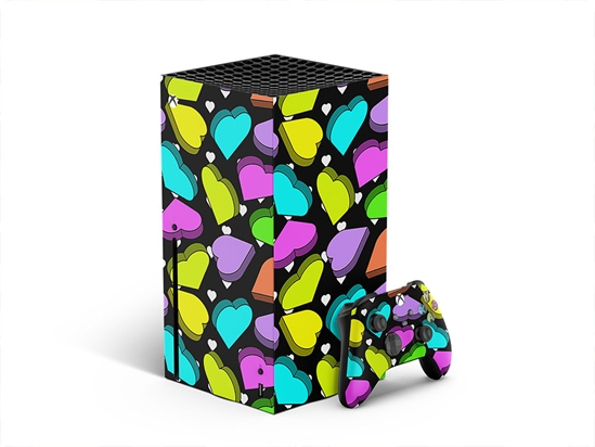 Candygram Crunch Heart XBOX DIY Decal