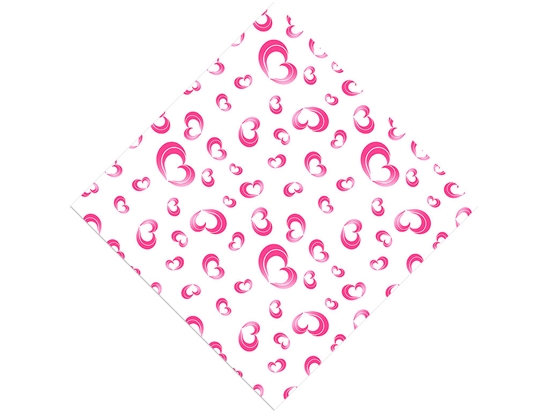 Breezy Romance Heart Vinyl Wrap Pattern