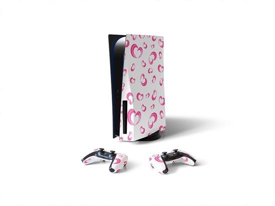 Breezy Romance Heart Sony PS5 DIY Skin