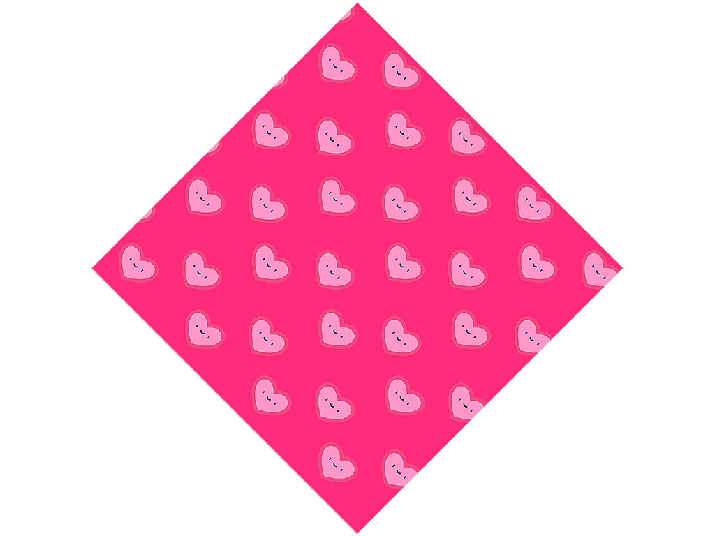 True Contentment Heart Vinyl Wrap Pattern