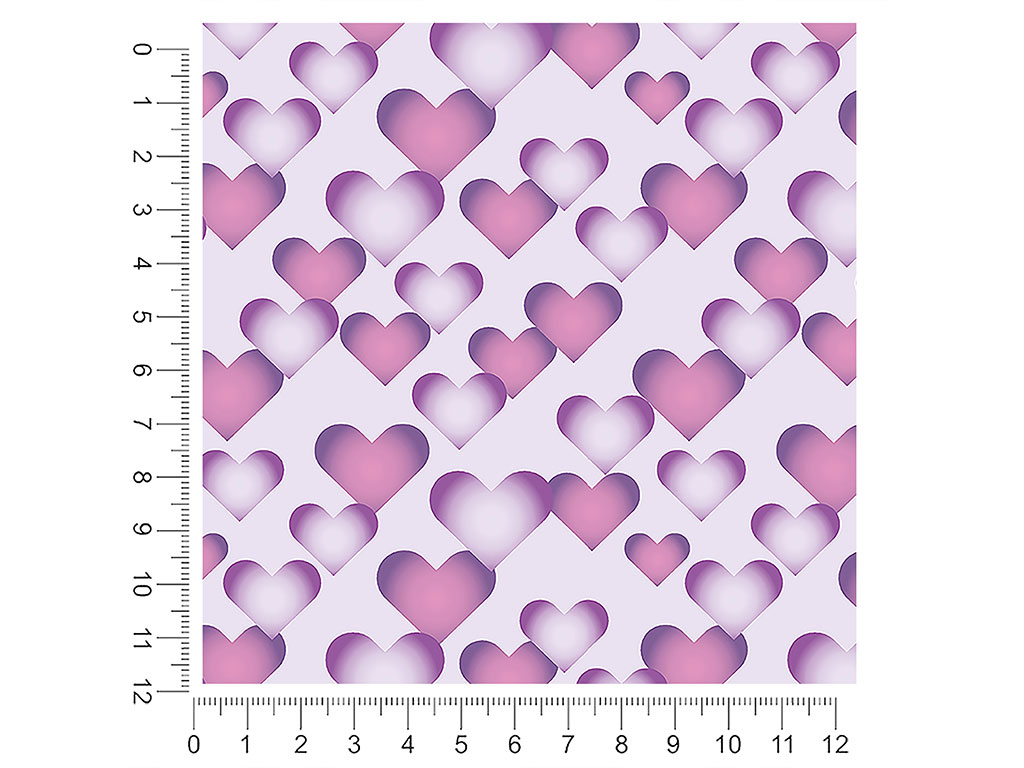 First Sight Heart 1ft x 1ft Craft Sheets