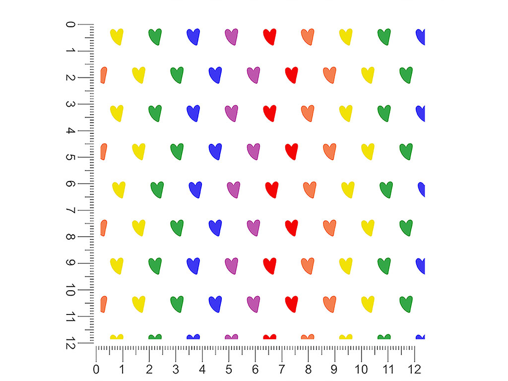 True Delight Heart 1ft x 1ft Craft Sheets