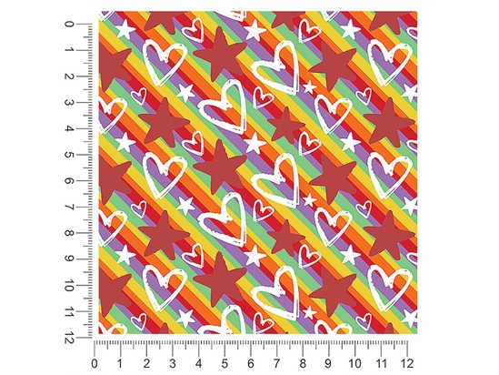 Ultimate Rapture Heart 1ft x 1ft Craft Sheets