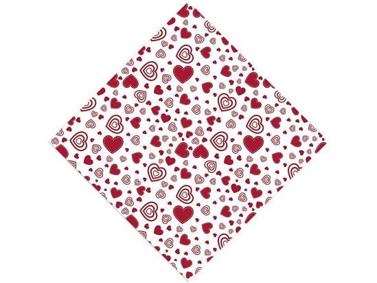 Beating Drums Heart Vinyl Wrap Pattern