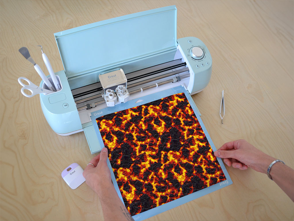 Dangerous Activity Lava Cricut Compatible Vinyl