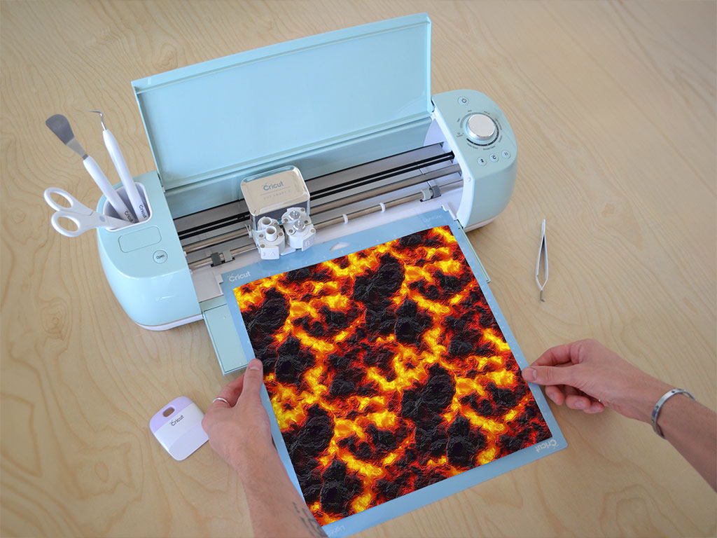 Dangerous Hotspot Lava Cricut Compatible Vinyl