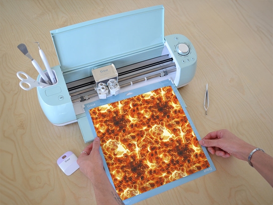 Deadly Fumarole Lava Cricut Compatible Vinyl