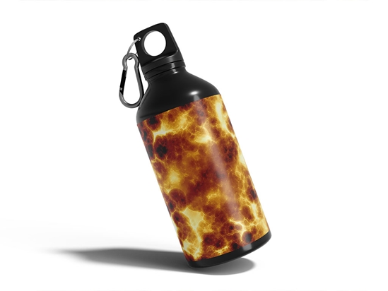 Divergent Boundary Lava Water Bottle DIY Stickers