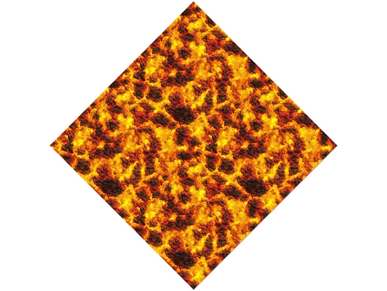 Fiery Dungeon Lava Vinyl Wrap Pattern