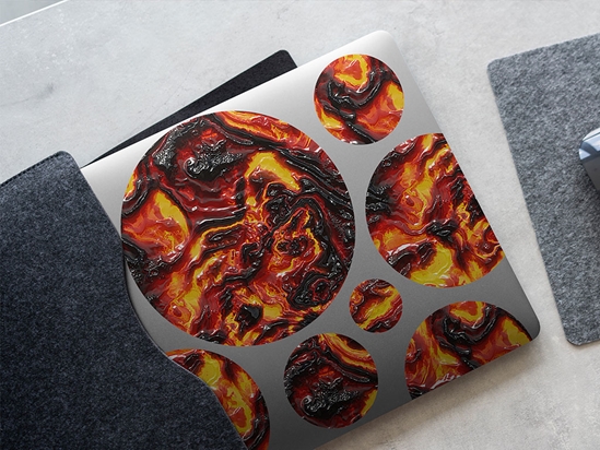 Forbidden Goo Lava DIY Laptop Stickers