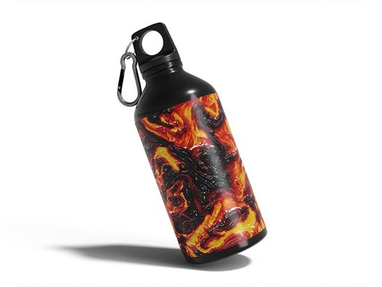 Forbidden Goo Lava Water Bottle DIY Stickers