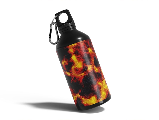 God Vulcan Lava Water Bottle DIY Stickers