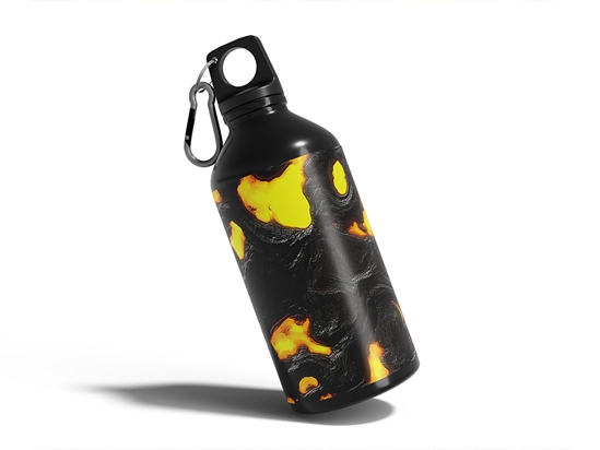 Inside the Caldera Lava Water Bottle DIY Stickers