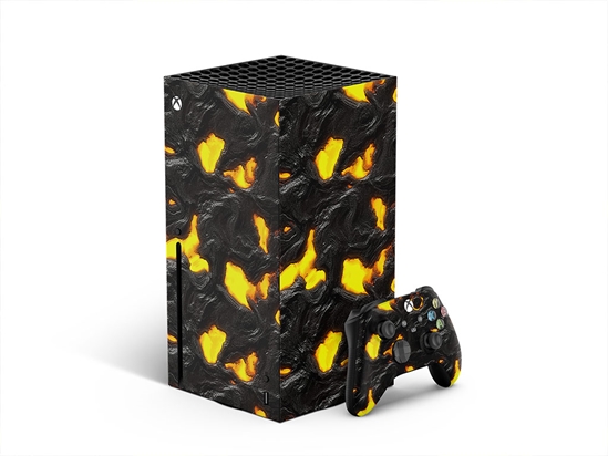 Magma Ocean Lava XBOX DIY Decal