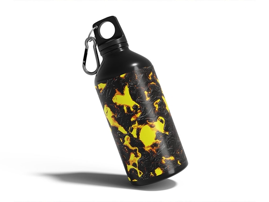 Mantle Plume Lava Water Bottle DIY Stickers