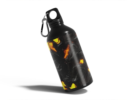 Mauna Loa Lava Water Bottle DIY Stickers